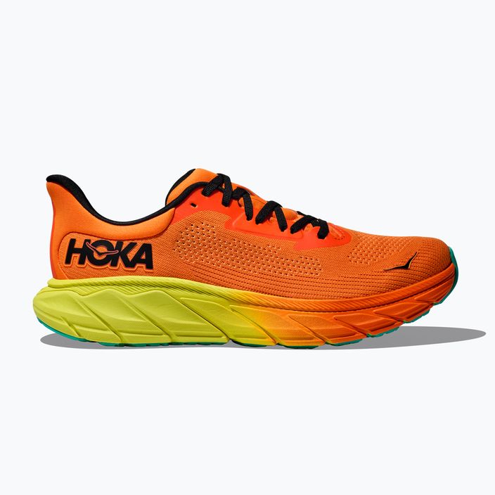 Vyriški bėgimo bateliai HOKA Arahi 7 electric tangerine/black 2