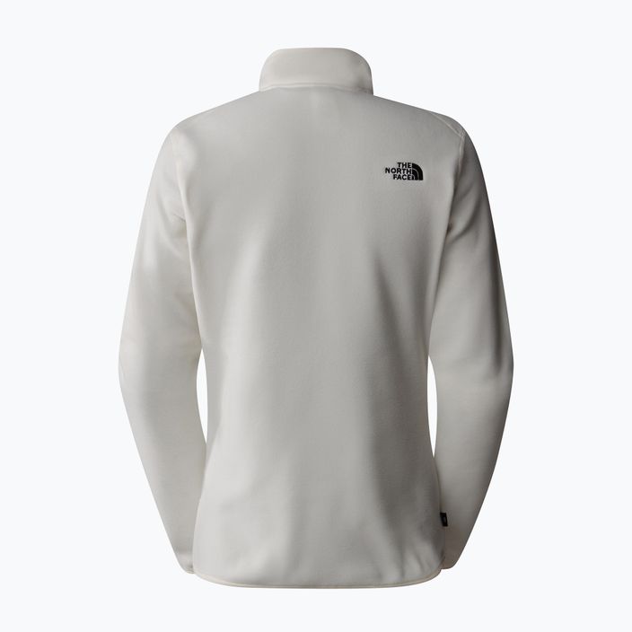 Moteriškas džemperis The North Face 100 Glacier 1/4 Zip white dune/npf 5