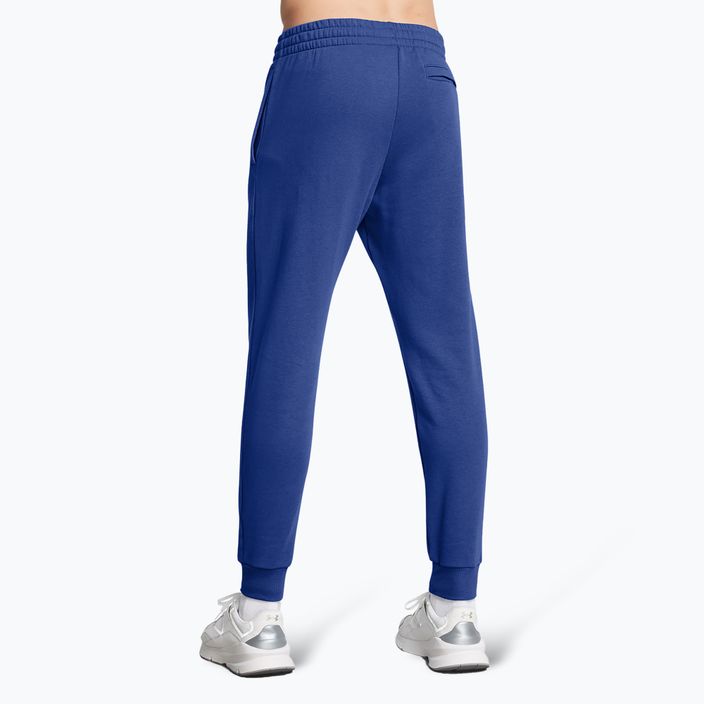 Vyriškos kelnės Under Armour Rival Fleece Joggers tech blue/white 2