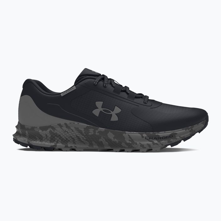 Under Armour Charged Bandit Trail 3 vyriški bėgimo bateliai black/castlerock/white 2