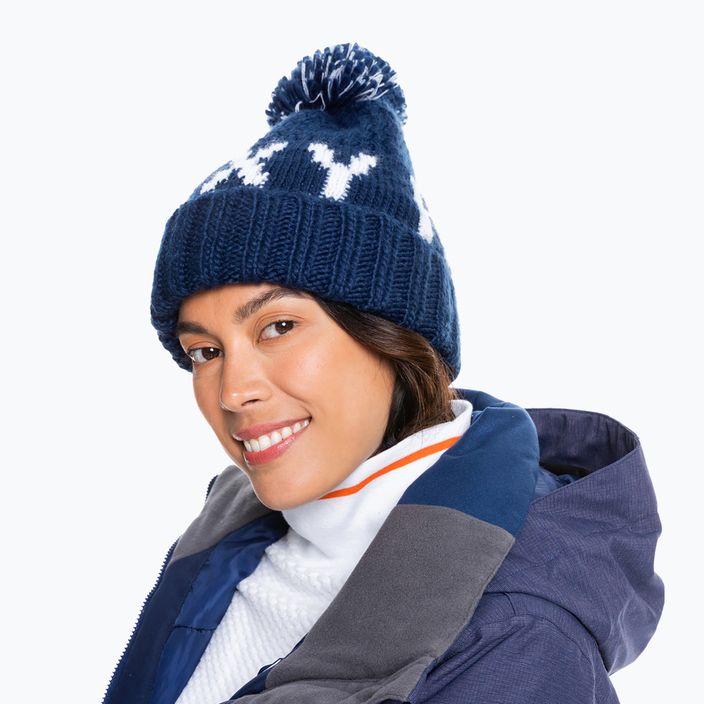 Moteriška žieminė kepurė ROXY Tonic blue 4