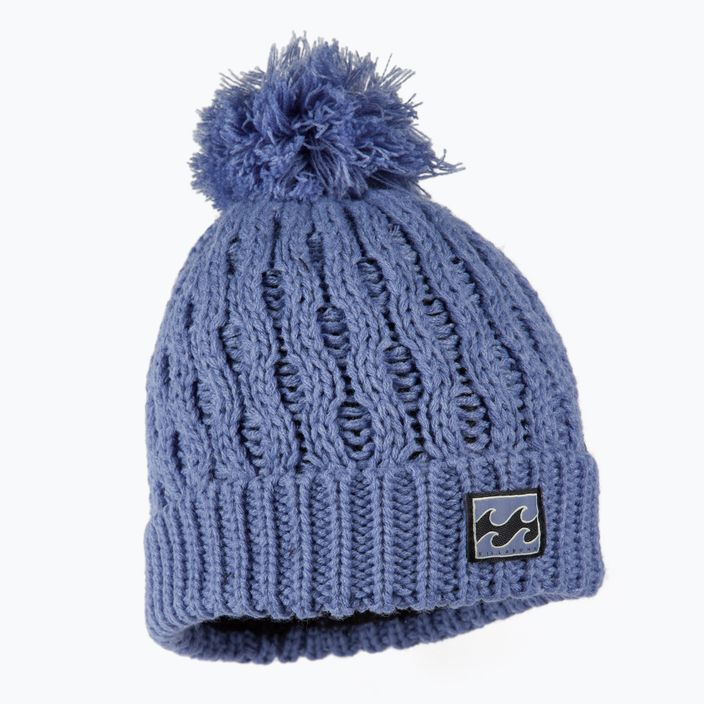 Moteriška Billabong Good Vibes vintage blue žieminė kepurė su snapeliu 2