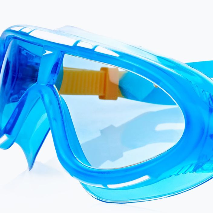 Speedo Rift Junior mėlyna/oranžinė vaikiška plaukimo kaukė 8-012132255 8