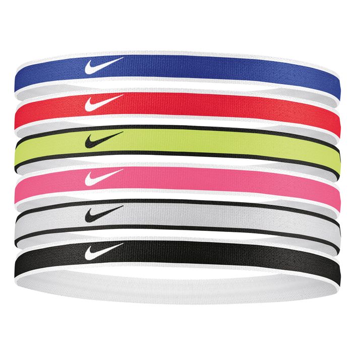 Nike Tipped Swoosh Sport 2.0 galvos juostos 6 vnt., spalva N1002021-655 2