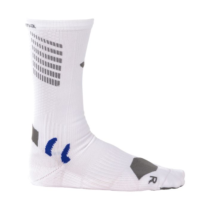 Joma Sock Medium kompresinės bėgimo kojinės, baltos 400287.200 2