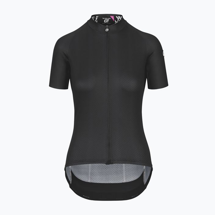 Moteriški dviratininkų marškinėliai ASSOS Uma GT Jersey C2 black