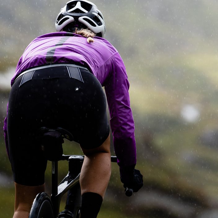 Moteriška dviratininkių striukė ASSOS Dyora RS Rain venus violet 5
