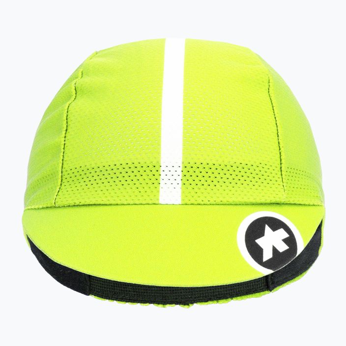 ASSOS dviratininko kepurė optiškai geltona 2