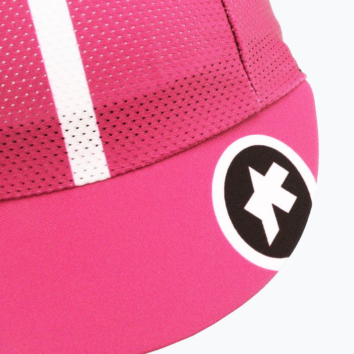 ASSOS dviratininkų kepurė fluo pink 6