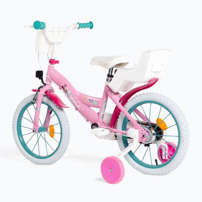 Huffy Minnie vaikiškas 16" rožinis dviratis 21891W 3
