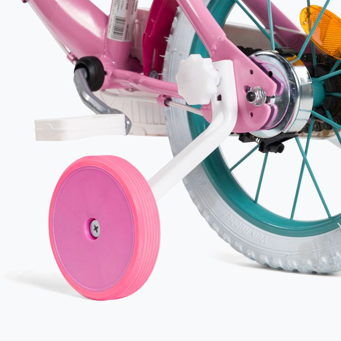 Huffy Minnie vaikiškas 14" rožinis dviratis 24951W 7
