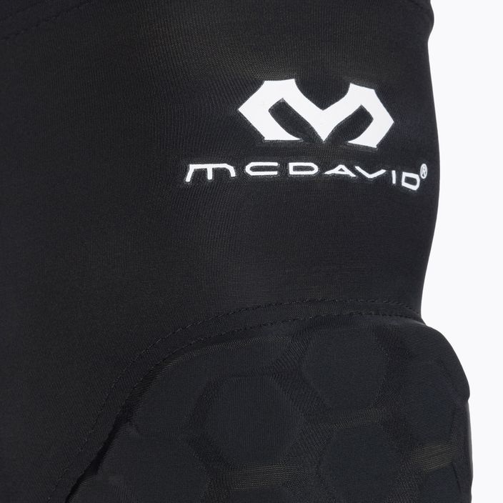 McDavid HexPad Extended Leg Sleeves juodos MCD035 kelių apsaugos priemonės 4