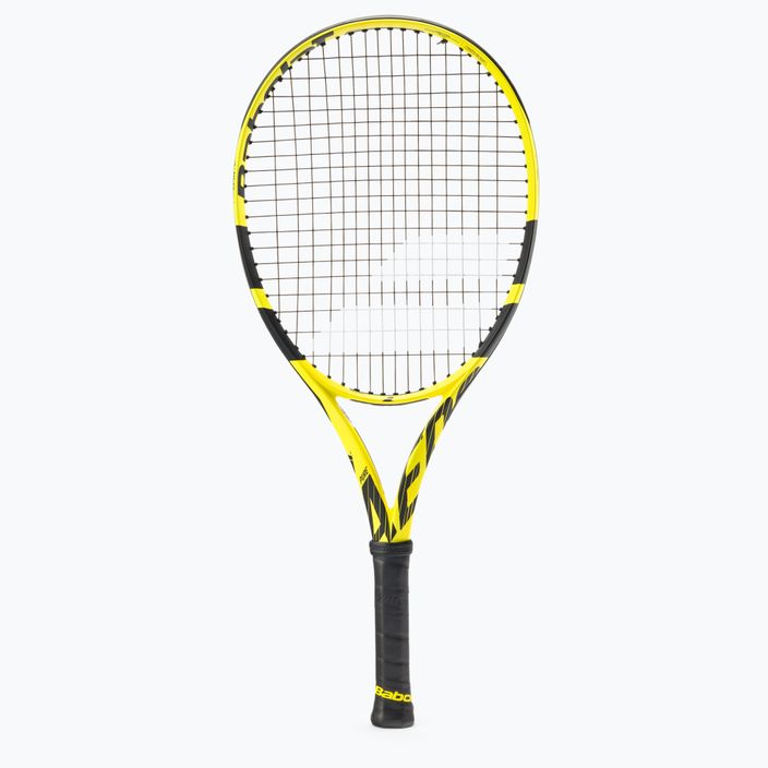 Babolat Pure Aero Junior 25 vaikiška teniso raketė geltonos spalvos 140254