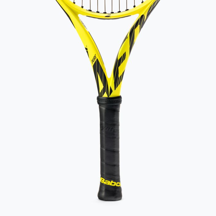 Babolat Pure Aero Junior 25 vaikiška teniso raketė geltonos spalvos 140254 4