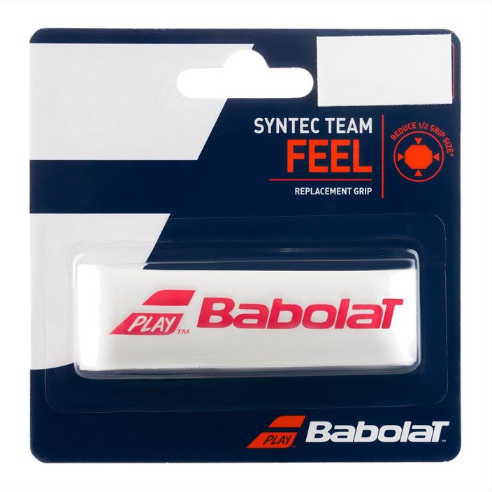 Babolat Syntec Team Grip teniso raketės apvyniojimas raudona ir balta 670065 2