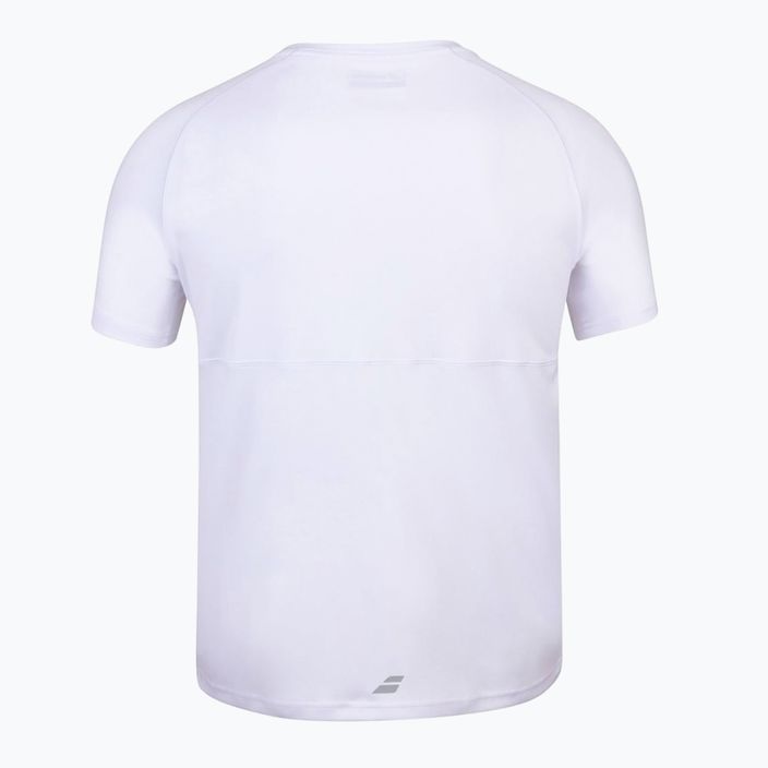 Babolat vyriški teniso marškinėliai Play Crew Neck white 3MP1011 2