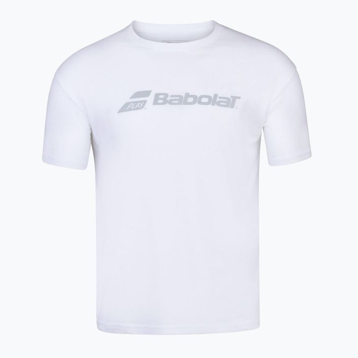 Babolat Exercise vyriški teniso marškinėliai balti 4MP1441
