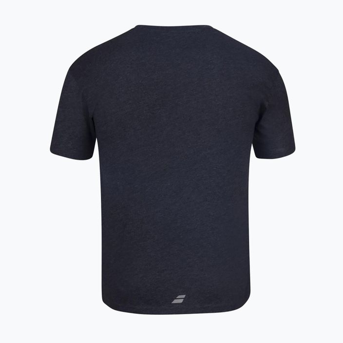 Babolat vyriški teniso marškinėliai Exercise black heather 2