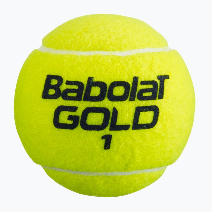 Babolat Gold Championship teniso kamuoliukai 4 vnt. geltoni 502082 3