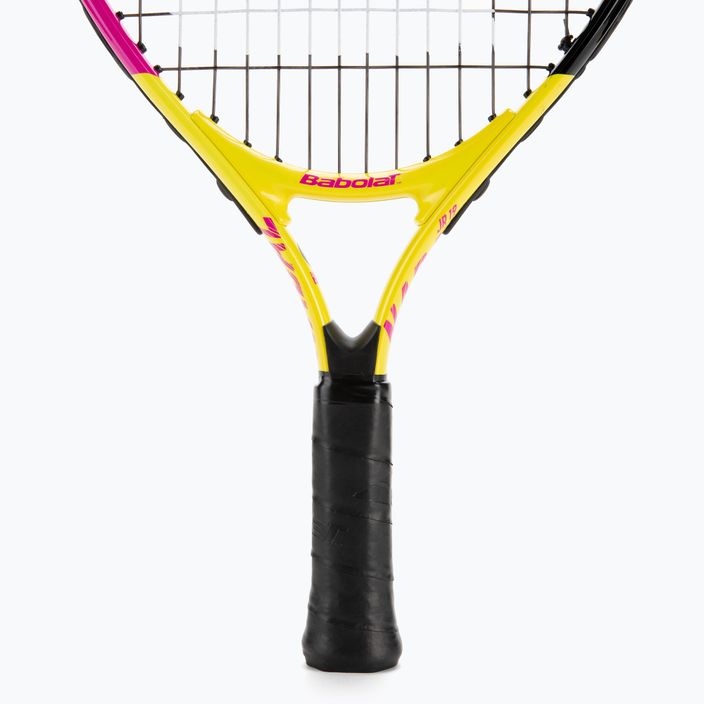 Babolat Nadal 19 vaikiška juodai geltona teniso raketė 196184 4