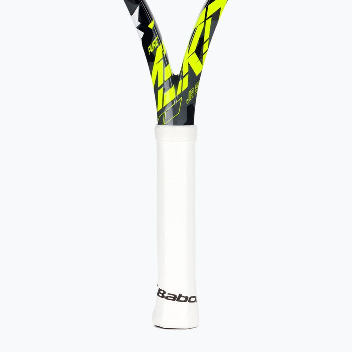 Babolat Pure Aero Junior 26 vaikiška teniso raketė pilkai geltona 140465 4
