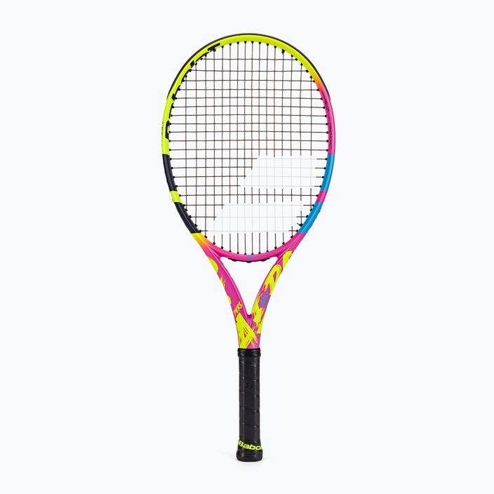 Babolat Pure Aero Rafa 2gen vaikiška teniso raketė geltona-rožinė 140469