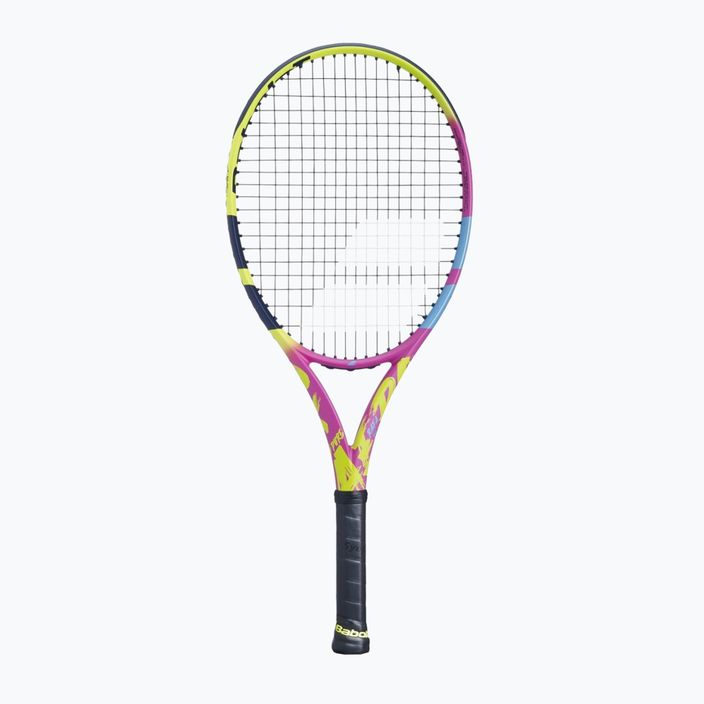 Vaikiška teniso raketė Babolat Pure Aero Rafa Jr 26 2gen yellow/pink/blue