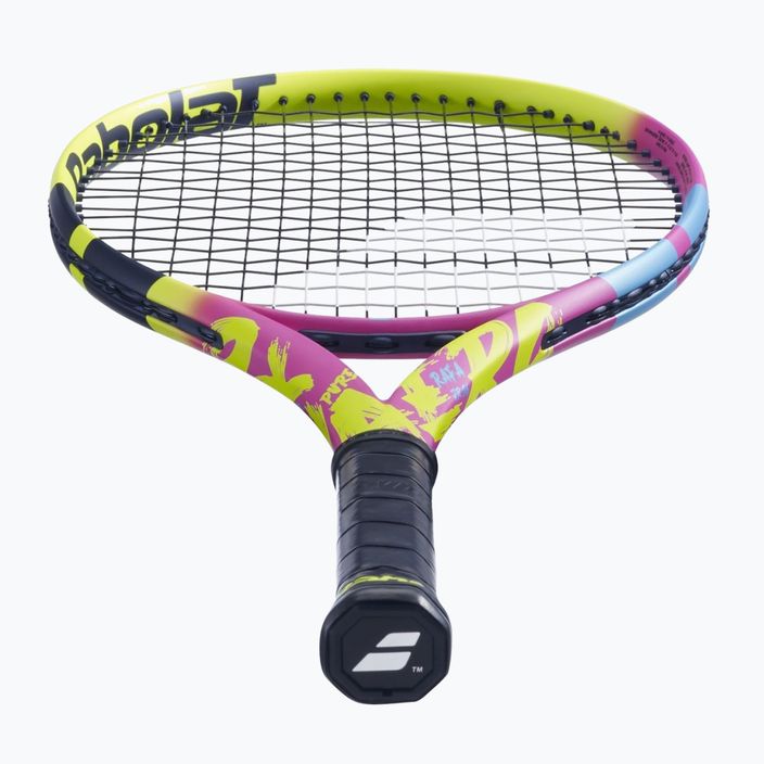 Vaikiška teniso raketė Babolat Pure Aero Rafa Jr 26 2gen yellow/pink/blue 4