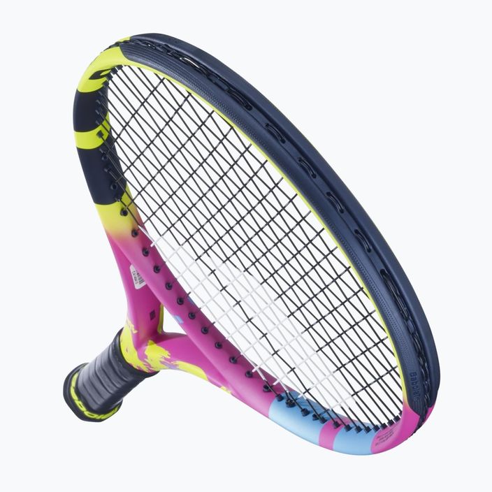 Vaikiška teniso raketė Babolat Pure Aero Rafa Jr 26 2gen yellow/pink/blue 5