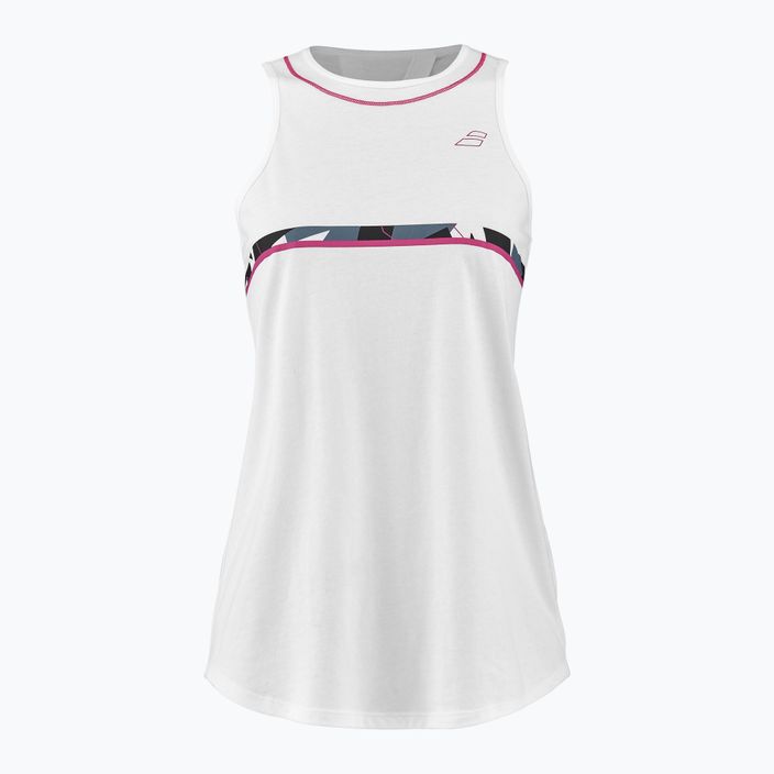 Babolat moteriški teniso marškinėliai Aero Cotton Tank white 4WS23072Y