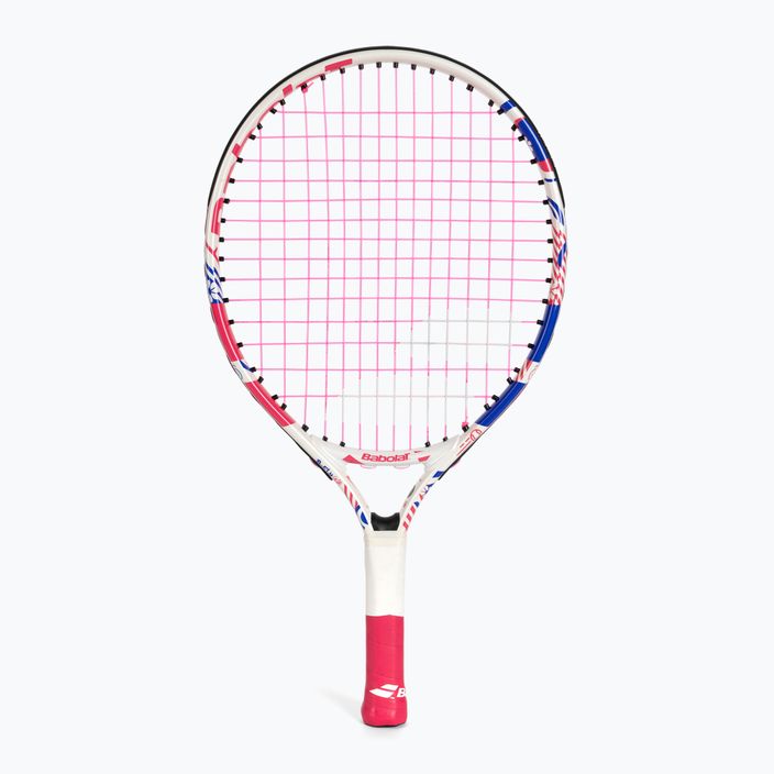 Babolat B Fly 17 vaikiška teniso raketė balta ir rožinė 140483