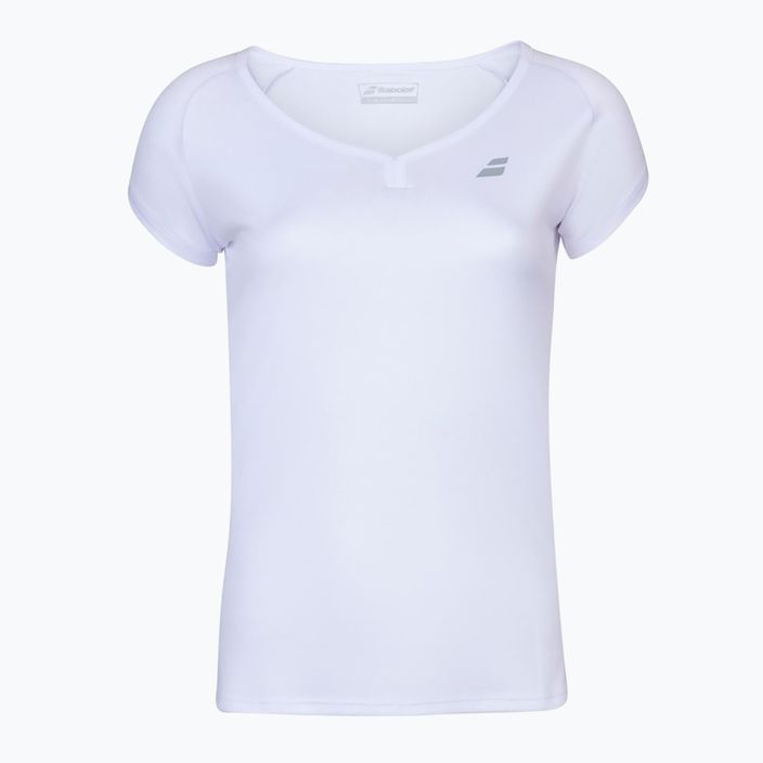 Moteriški marškinėliai Babolat Play Cap Sleeve Top white/white 2