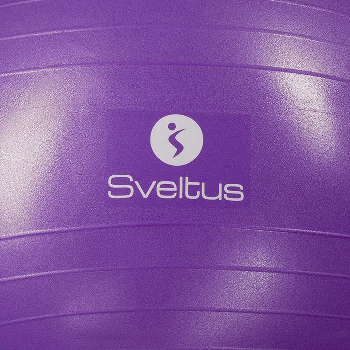 Sveltus gimnastikos kamuolys violetinės spalvos 0445 75 cm 2