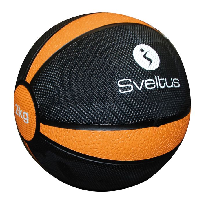 Medicininis kamuolys Sveltus Medicine Ball 2 kg black/orange 2