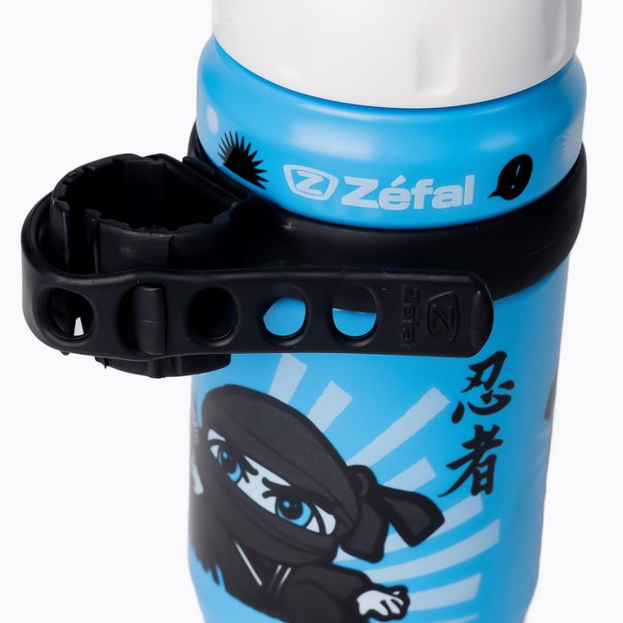 Zefal rinkinys Little Z-Ninja Boy mėlynos spalvos ZF-162H vaikiškas dviračio buteliukas su spaustuku 3