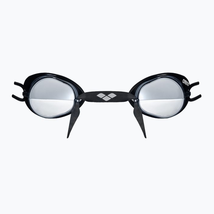 Arena Swedix Mirror dūmų/sidabro/juodos spalvos plaukimo akiniai 7