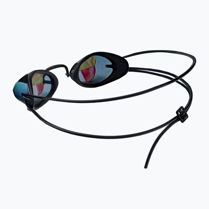 Arena Swedix Mirror dūminiai/mėlyni/juodi/juodi plaukimo akiniai 4