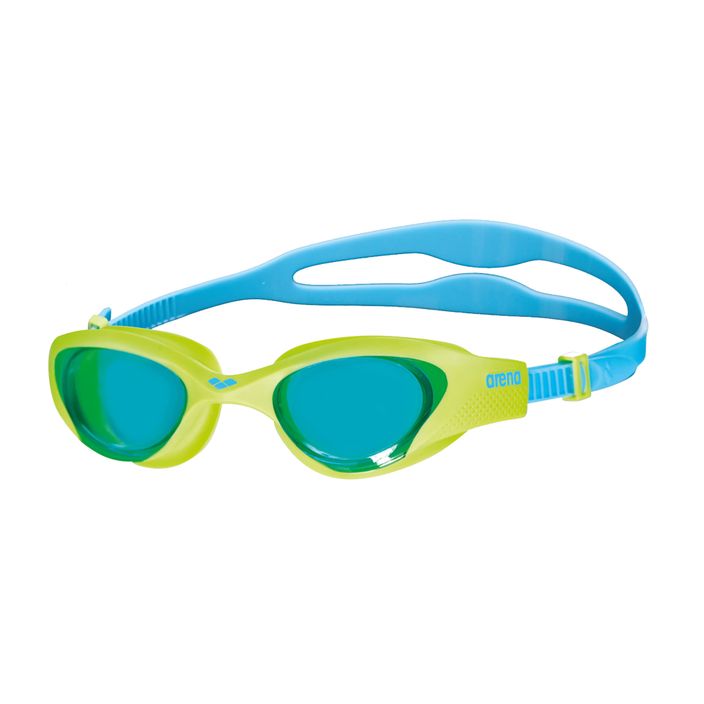 Vaikiški plaukimo akiniai arena The One Jr šviesiai mėlyni/alimetiniai 2