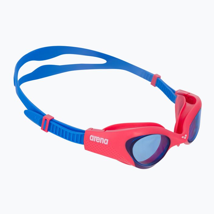Arena The One Jr vaikiški plaukimo akiniai šviesiai mėlyni/raudoni/mėlyni