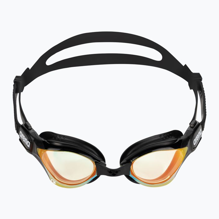 Arena plaukimo akiniai Cobra Tri Swipe Mirror geltoni variniai/juodi 2