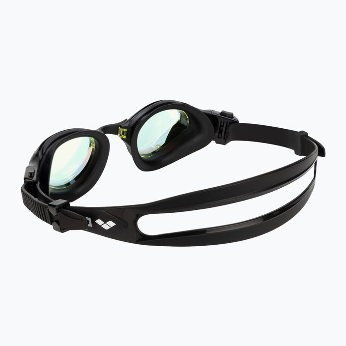 Arena plaukimo akiniai Cobra Tri Swipe Mirror geltoni variniai/juodi 4