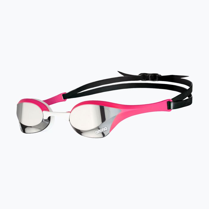Arena plaukimo akiniai Cobra Ultra Swipe Mrirror silver/pink
