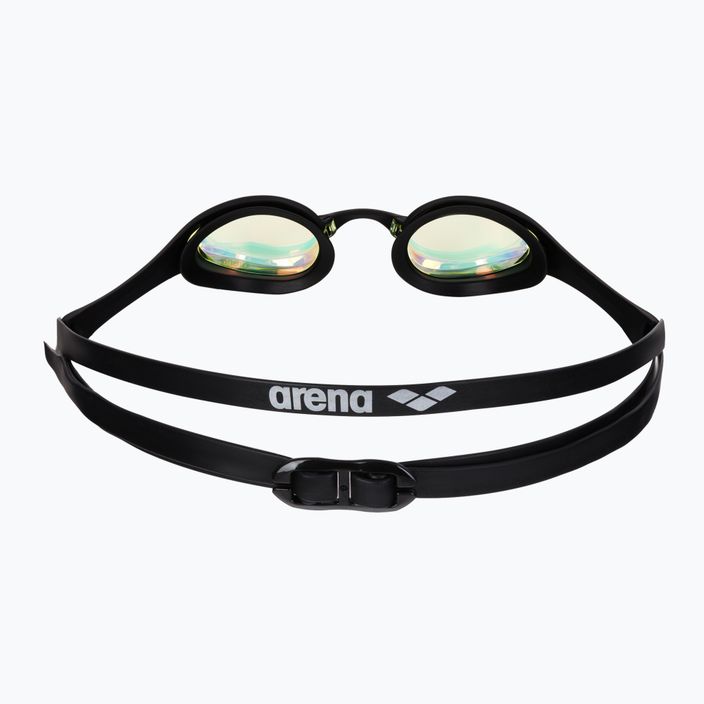 Arena plaukimo akiniai Cobra Ultra Swipe Mrirror geltoni variniai/juodi 5