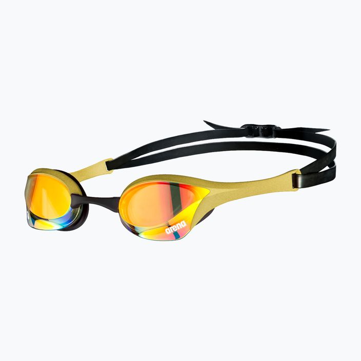 Arena plaukimo akiniai Cobra Ultra Swipe Mrirror geltoni vario/aukso spalvos 6