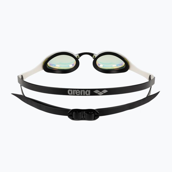 Arena plaukimo akiniai Cobra Ultra Swipe Mirror geltoni vario/balti 5