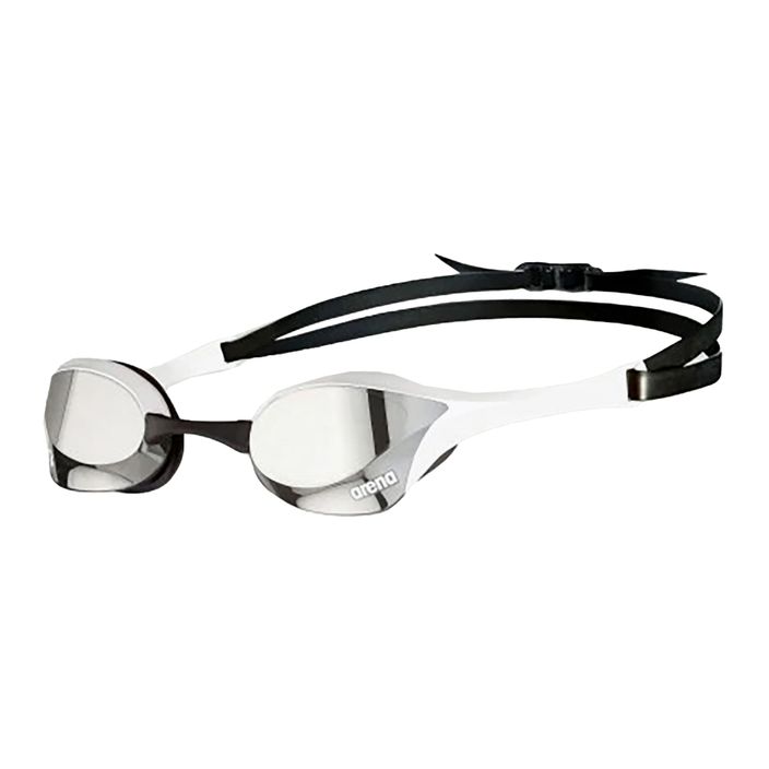Plaukimo akiniai arena Cobra Ultra Swipe Mrirror silver/white 2