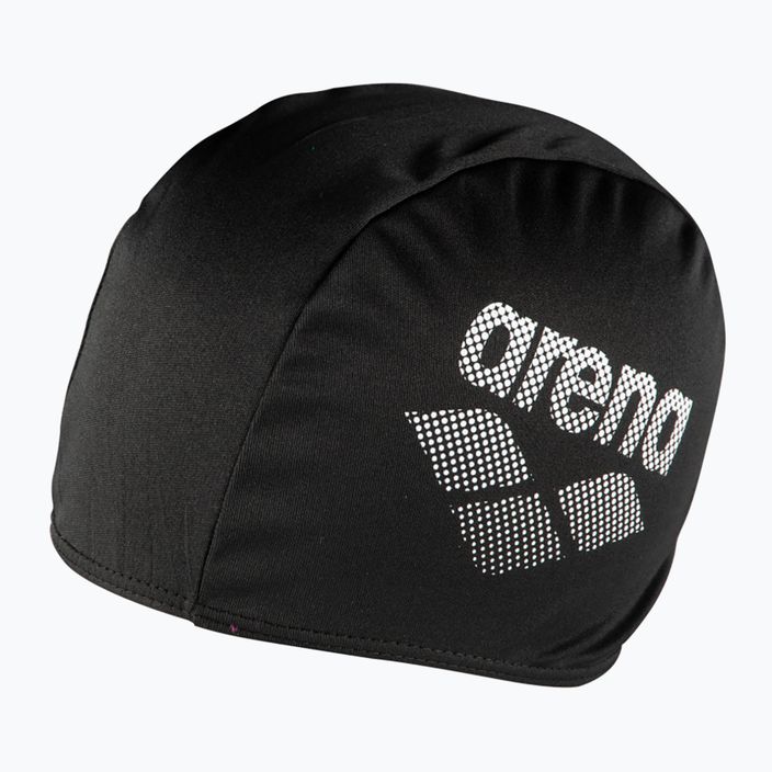 Arena Polyester II plaukimo kepurė juoda 4
