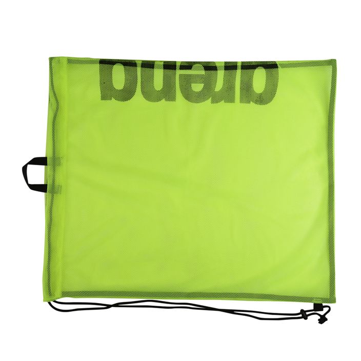 Arena Team tinklinis plaukimo krepšys fluorescencinės geltonos spalvos 2