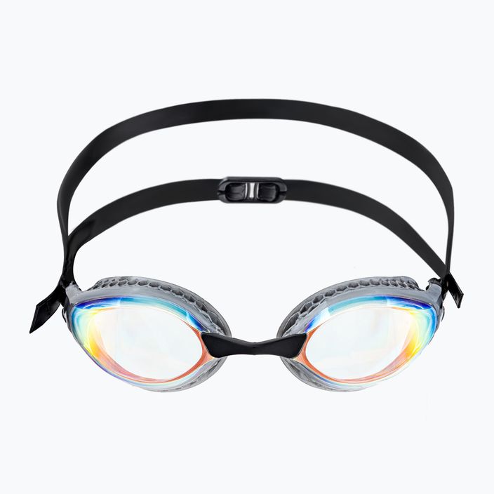 Arena Air-Speed Mirror geltoni vario/sidabro spalvos plaukimo akiniai 2