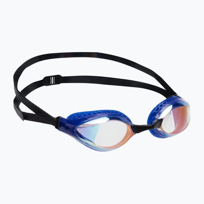 Arena Air-Speed Mirror geltoni vario/mėlyni plaukimo akiniai